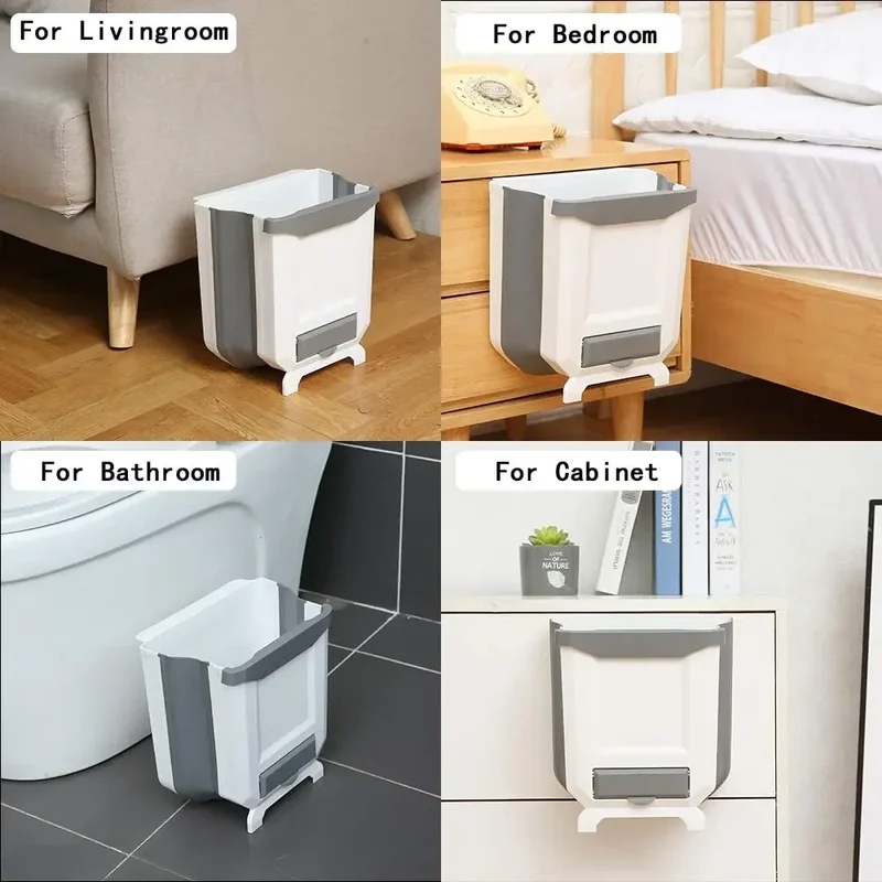 10L Slim Foldable Hanging Tras - огляд і ціна Commercial Kitchen Bin