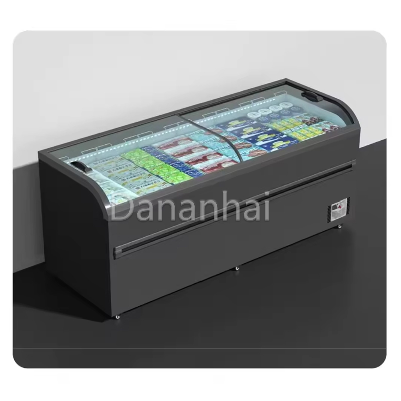 Island Freezer Commercial Curv - огляд і ціна Commercial Chest Freezer