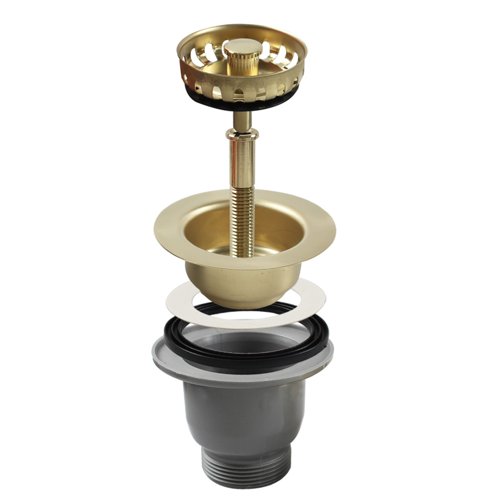 Talea 114MM Polished Golden Co - огляд і ціна Commercial Kitchen Bin
