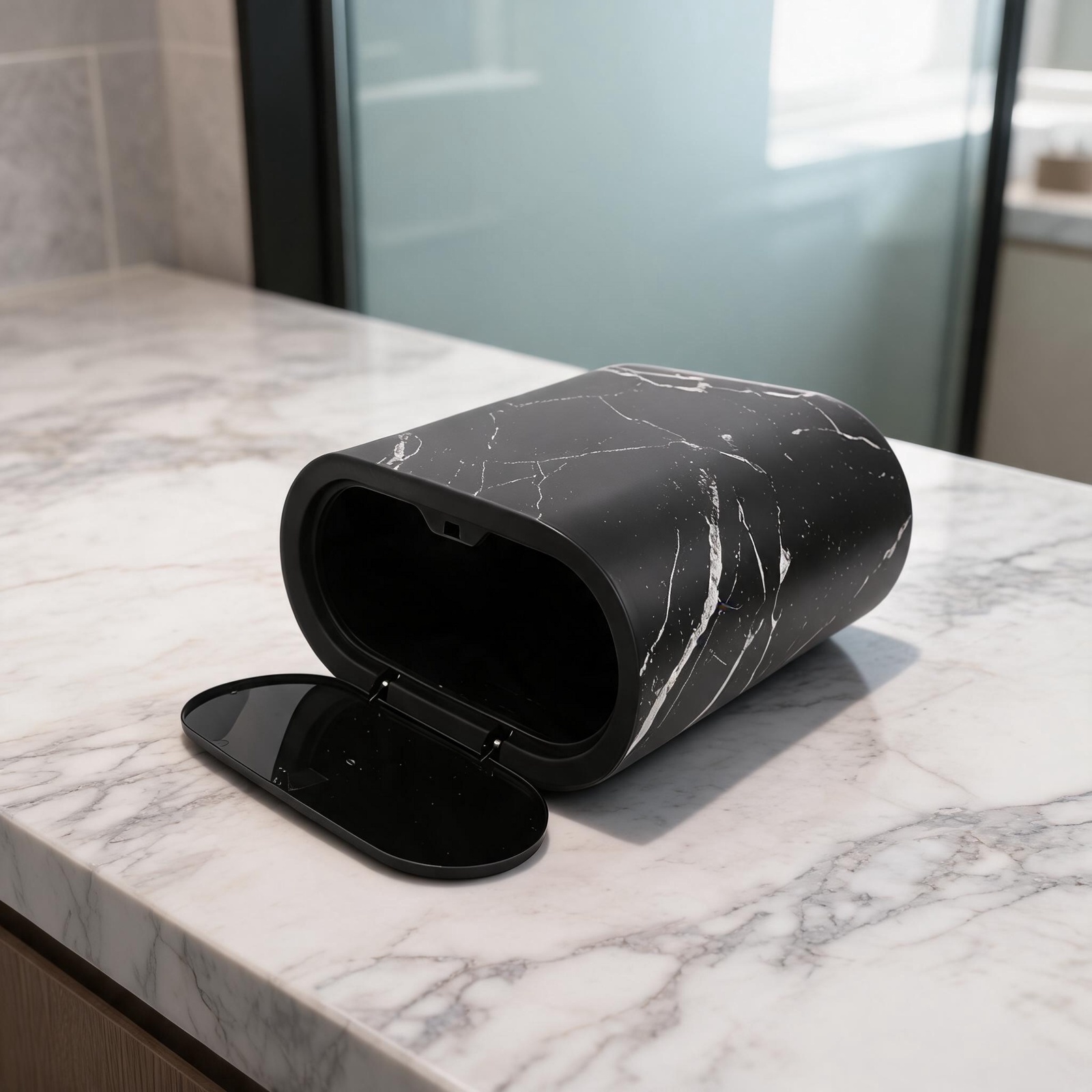 Narrow Trash Can With Lid Dual - огляд і ціна Commercial Kitchen Bin